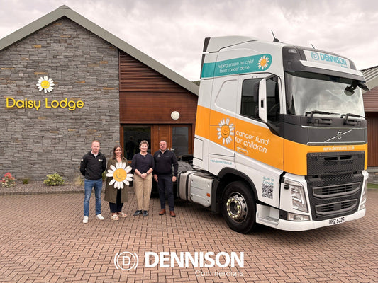 Dennison Commercials partner with Cancer Fund for Children (NI)