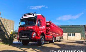 Robinson Concrete take delivery of FIRST EVER custom, factory built FMX 540 