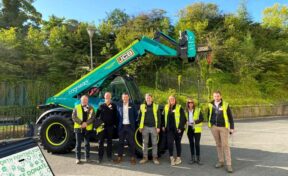 Dennison JCB sales team visit JCB world Headquarters 