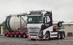 Monaghan Freight's New Volvo FH540 