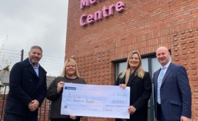 Dennison Commercials continue to spread Christmas cheer with a £10K donation to Mencap NI! 