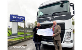 Dennison Commercials honour 50th Anniversary pledge of £50,000 to NI Children's Hospice 