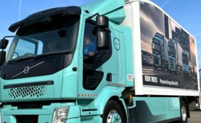 Volvo FL Electric visits Dennisons Ballyclare 